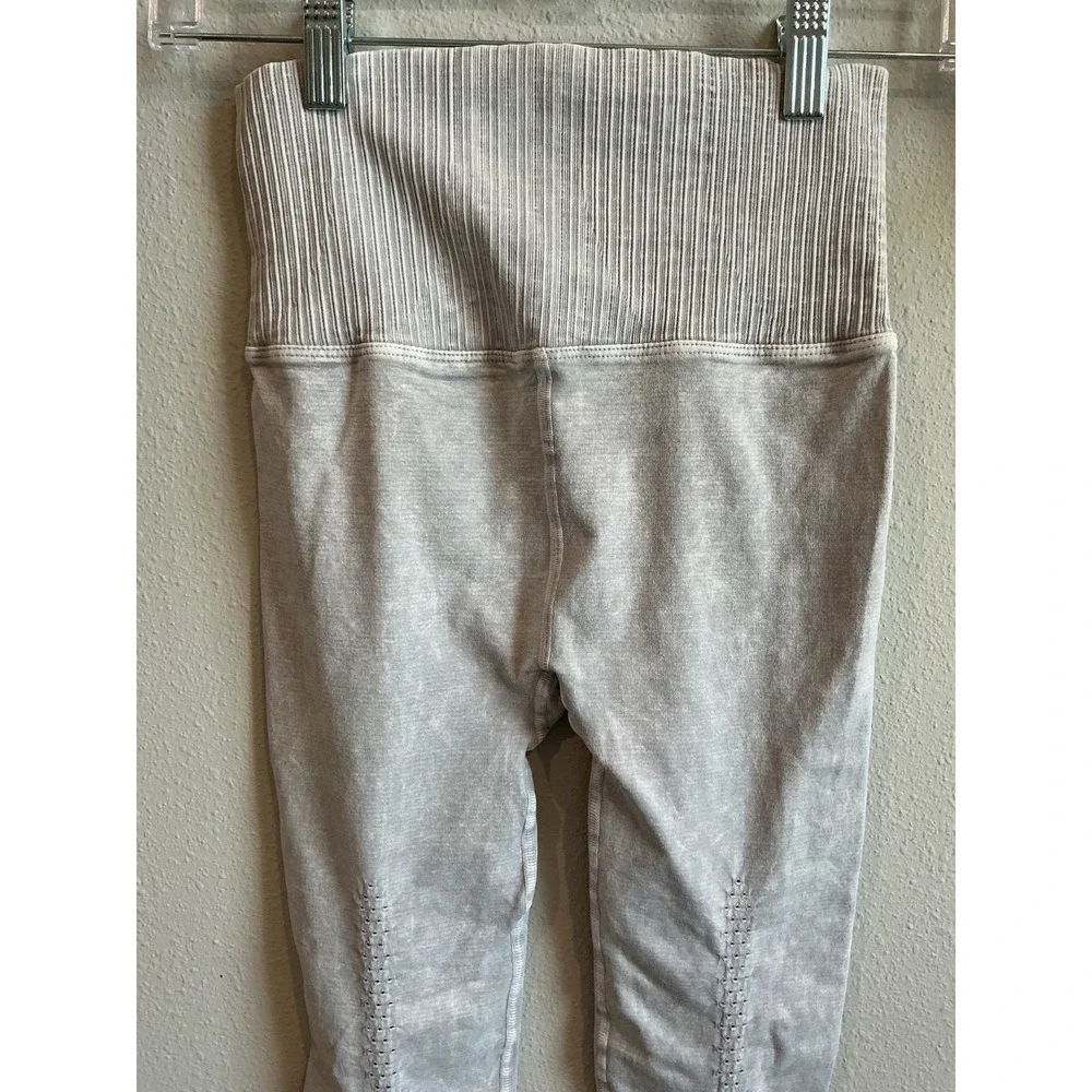 Free People FP Movement High Rise Good Karma Leggings Size XS/S Ice Gray